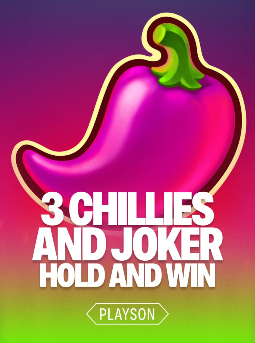 3 Chillies and Joker: Hold and Win