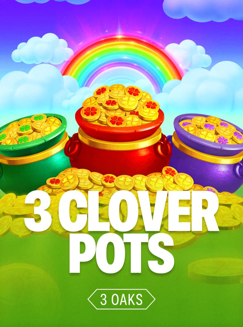 3 Clover Pots